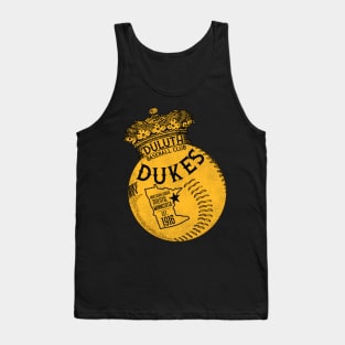 Defunct Duluth Dukes Baseball Team Tank Top